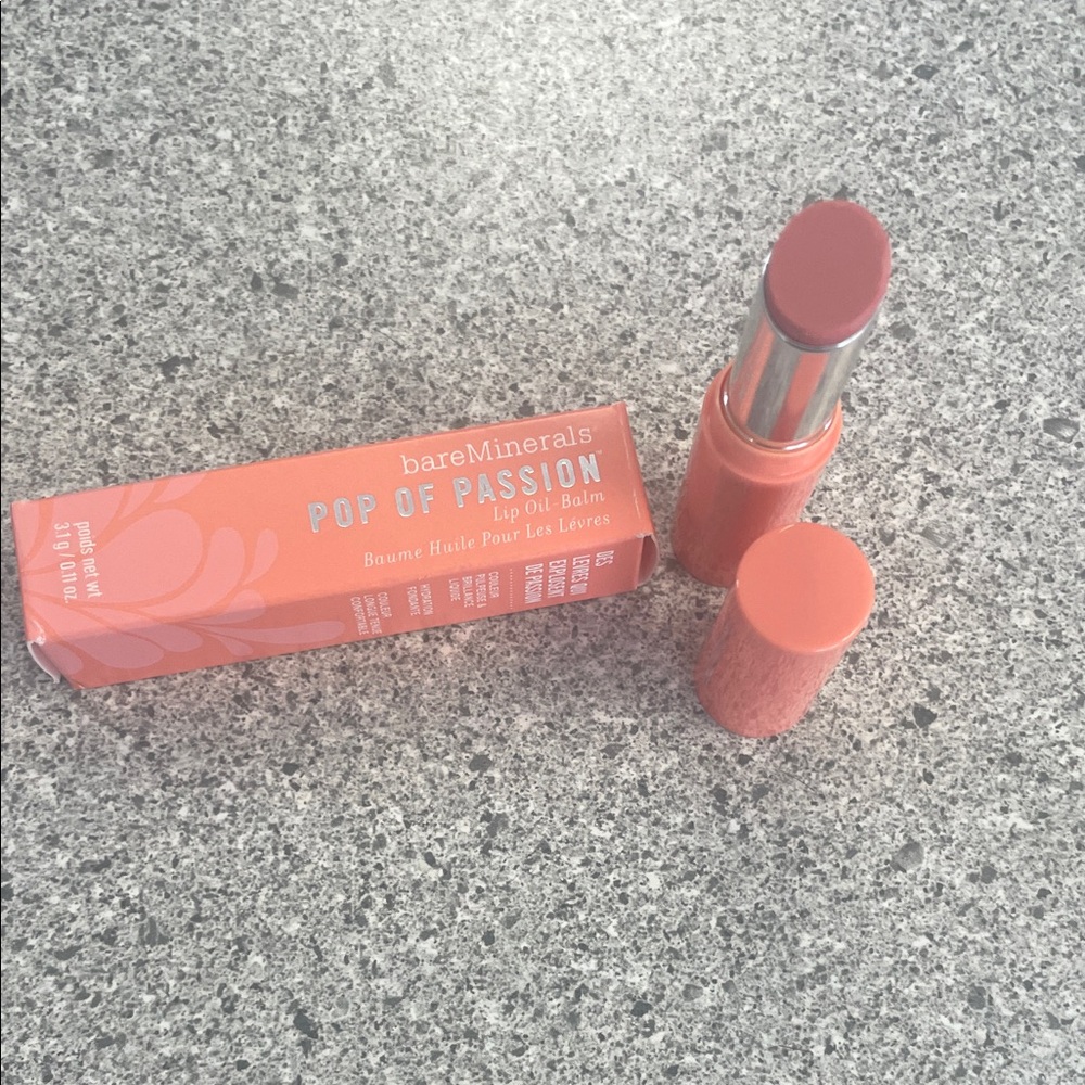 bareMinerals Pop of Passion Lip Oil Balm - Peach Passion